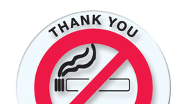 "No Smoking" Stickers - Gam Enterprises