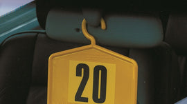 Plastic Mirror Hangers w/ Decals - Gam Enterprises