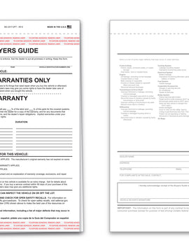 Buyers Guide, "Implied Warranty", 2-Part NCR - Gam Enterprises