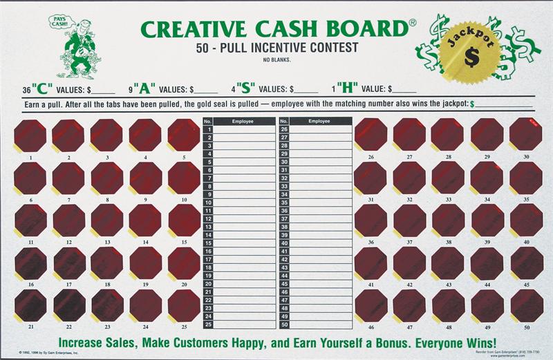 Creative Cash Board® - Gam Enterprises