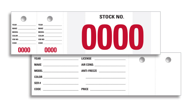 Combo I.D. Stickers & Key Tags - Gam Enterprises
