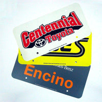 License Plate Inserts, 3-Color - Gam Enterprises