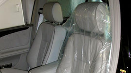 Plastic Seat Covers, Economy Weight (500/Roll) - Gam Enterprises