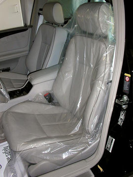 Plastic Seat Covers, Economy Weight (500/Roll) - Gam Enterprises