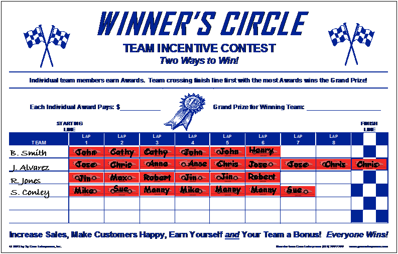 Winner's Circle® - Gam Enterprises